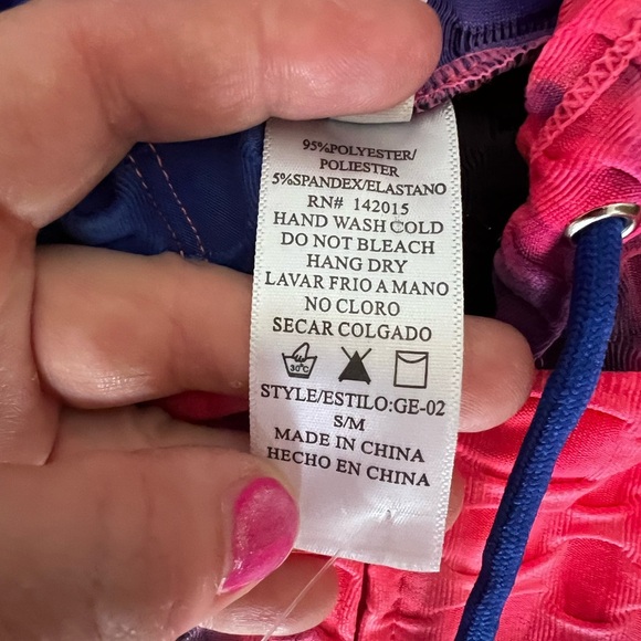 NWT Vibrant Tie-Dye Hoodie and squat proof Leggings Set size S/M - Picture 4 of 10